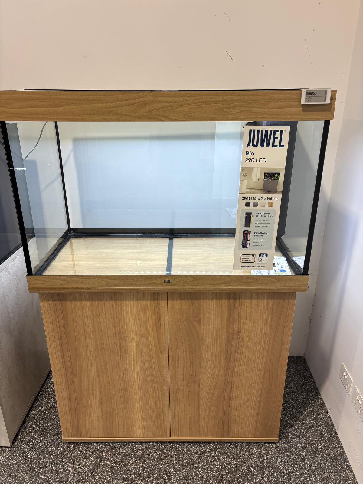 Juwel Rio 290 Light Wood (In Store Display)