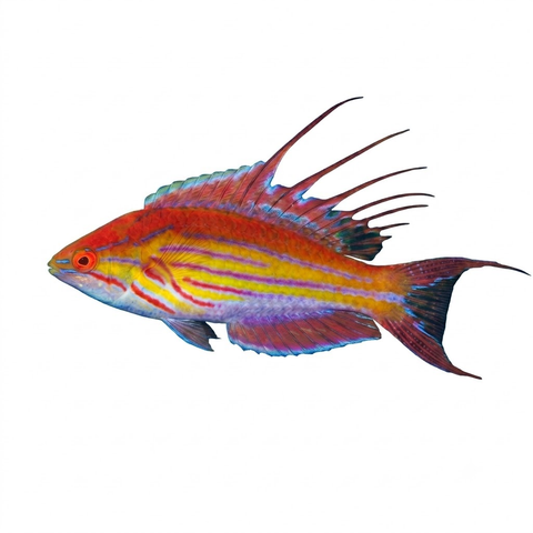Filamented Flasher Wrasse