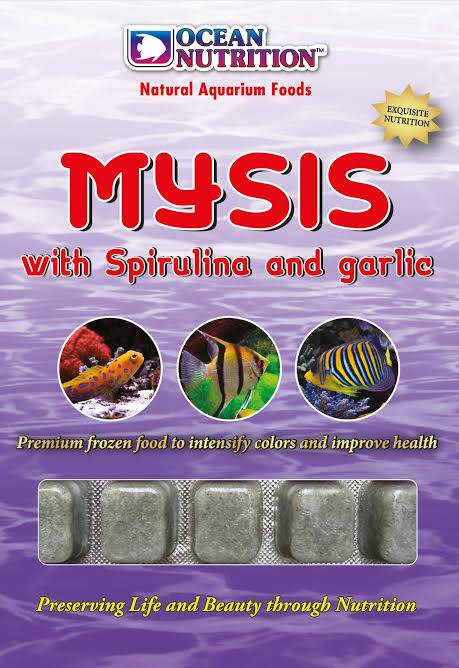 Ocean Nutrition Frozen Mysis with Spirulina & Garlic - Apex AquaticOcean Nutrition Frozen Mysis with Spirulina & Garlic