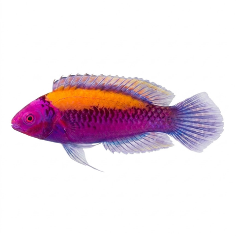 Orangeback Fairy Wrasse