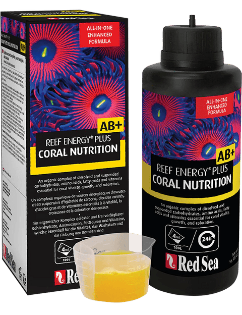 Red Sea Reef Energy Plus Coral Nutrition AB+ - Apex AquaticRed Sea Reef Energy Plus Coral Nutrition AB+
