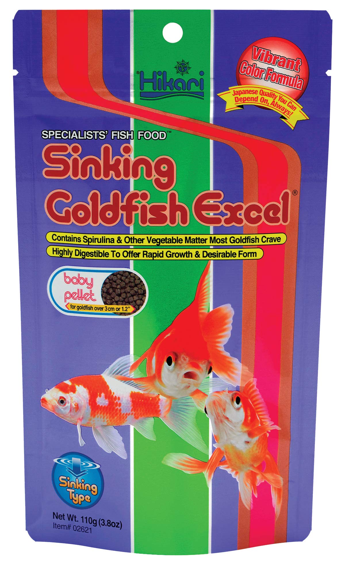 Hikari Goldfish Excel Sinking