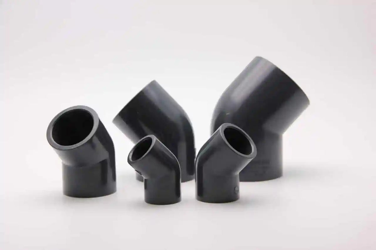 Flowcolour DIN 45° Elbow
