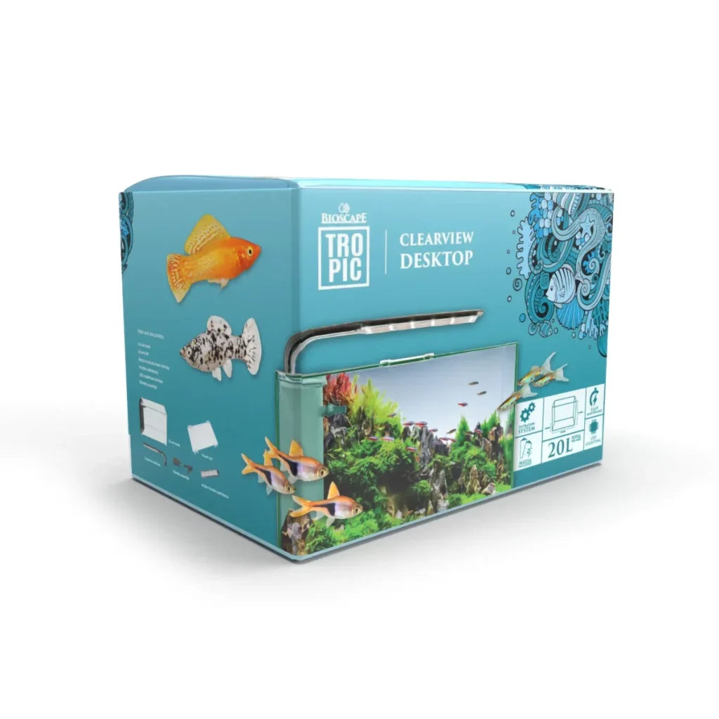 Bioscape Tropic Clearview Desktop Aquarium