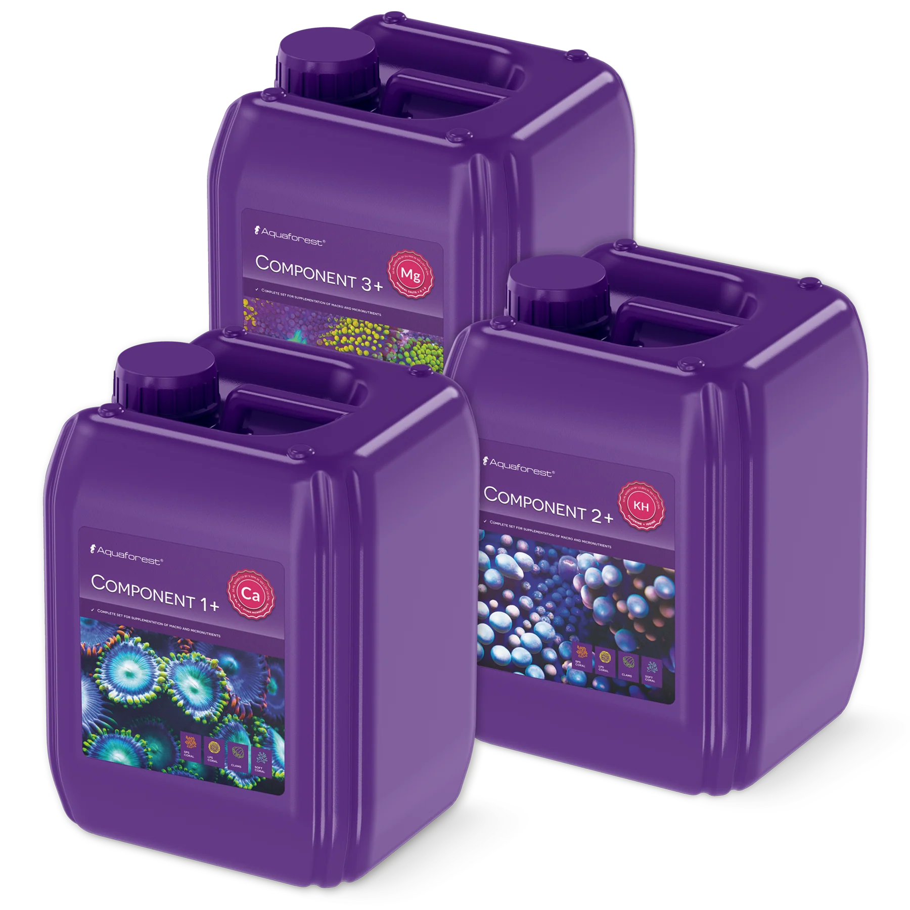 Aquaforest Component 1+, 2+, 3+