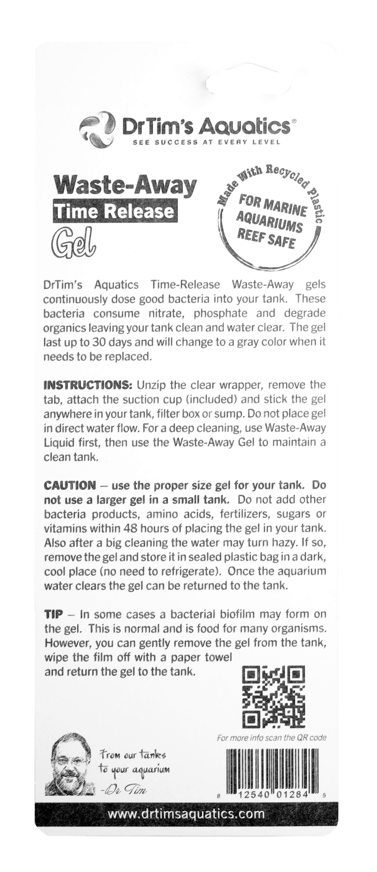 Dr Tims Waste Away Gel Marine