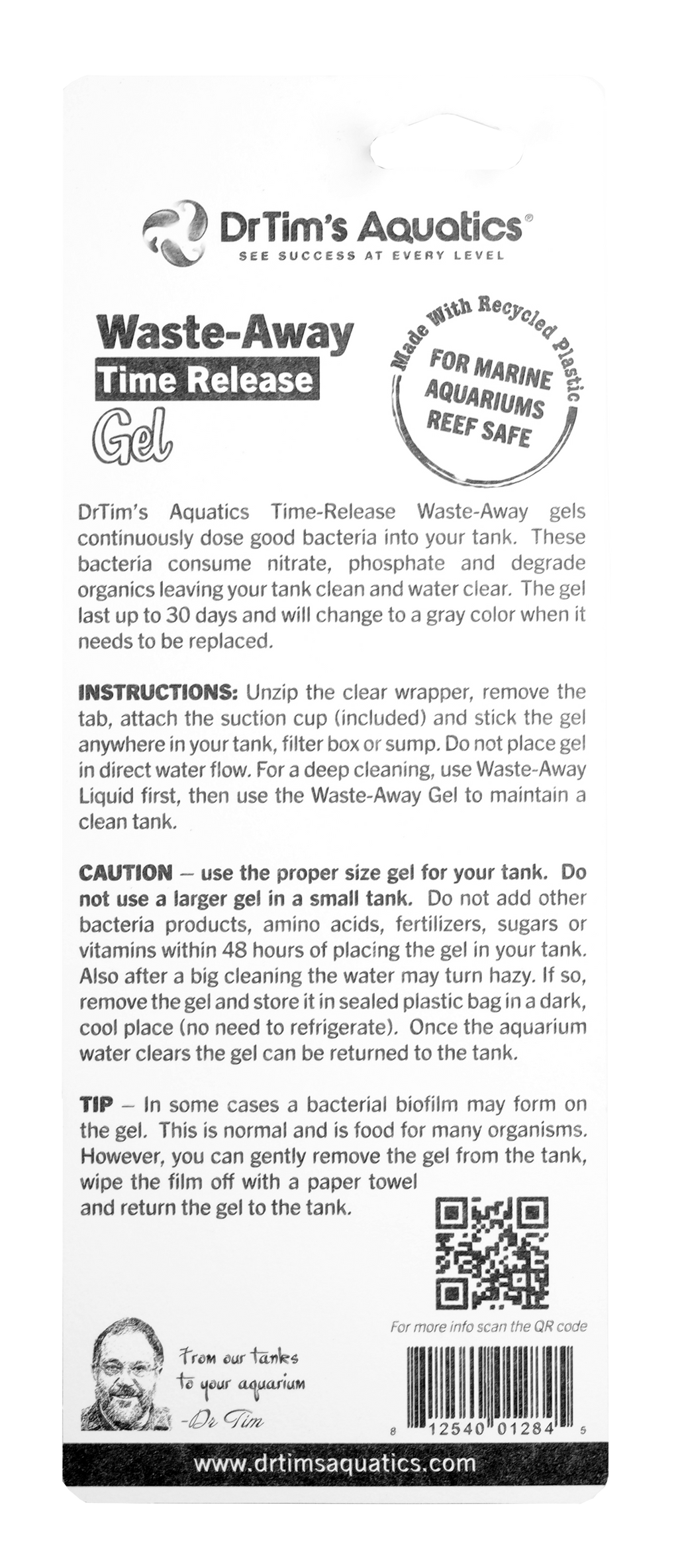 Dr Tims Waste Away Gel Marine