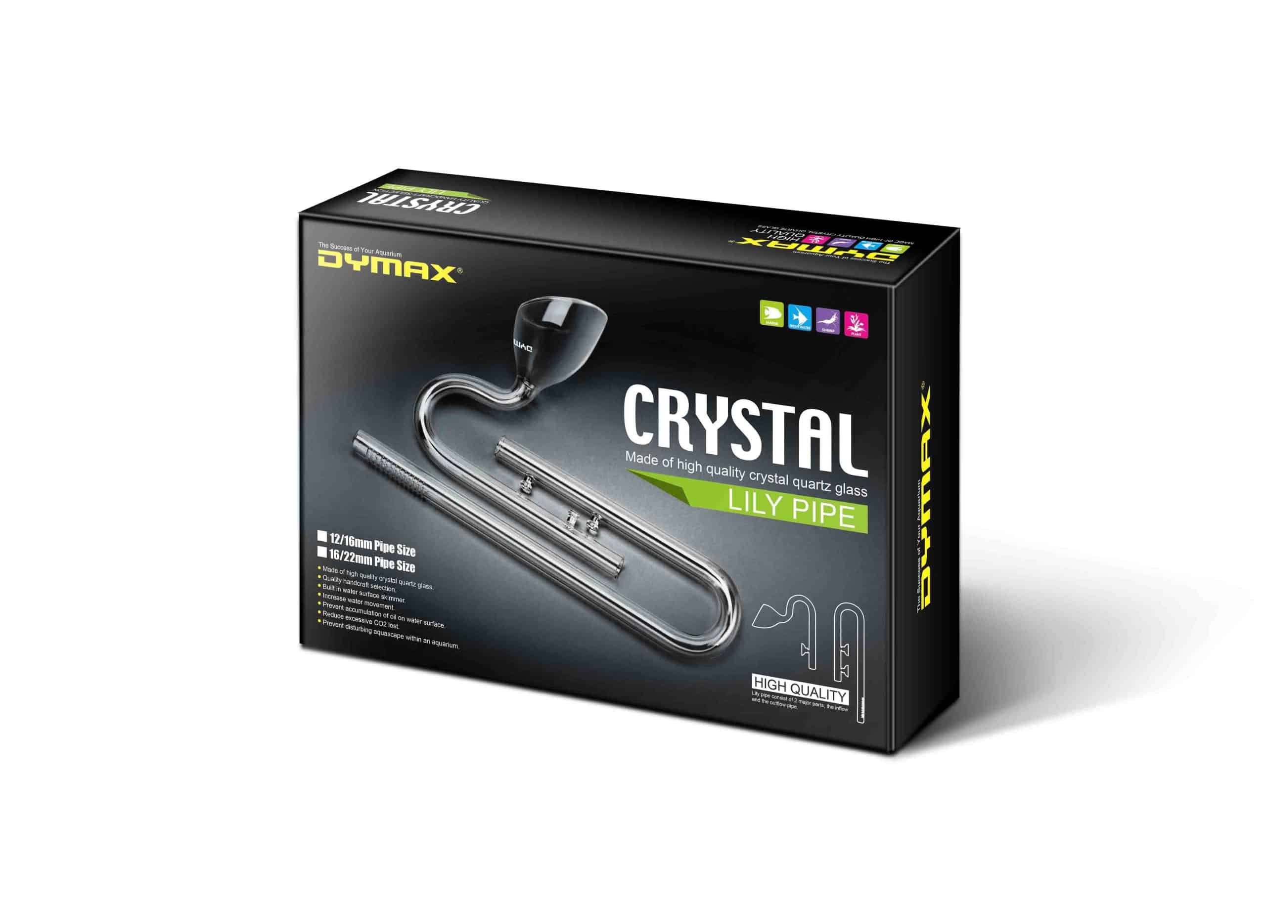 Dymax Crystal Lily Pipe Set