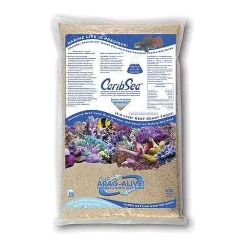 Caribsea Arag-Alive Special Grade Reef Sand - Apex AquaticCaribsea Arag-Alive Special Grade Reef Sand
