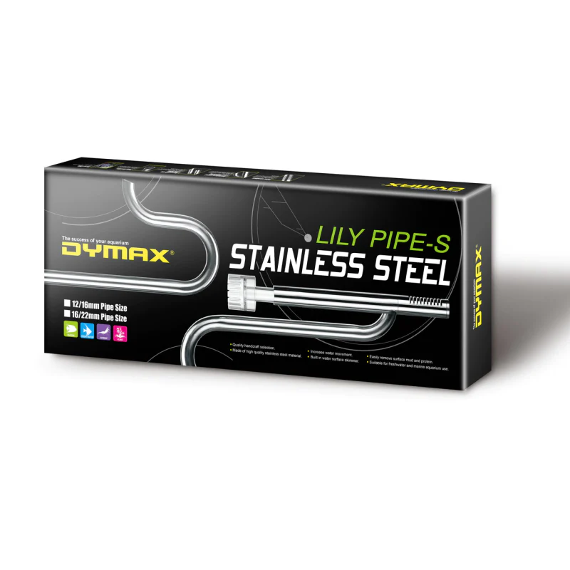 Dymax Stainless Steel Lily Pipe With Surface Skimmer Set