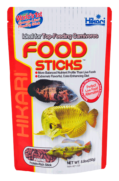 Hikari Food Sticks Carnivorous - Apex AquaticHikari Food Sticks Carnivorous