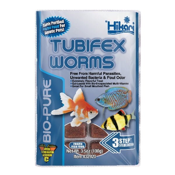 Hikari Frozen Tubifex Worms Food - Apex AquaticHikari Frozen Tubifex Worms Food