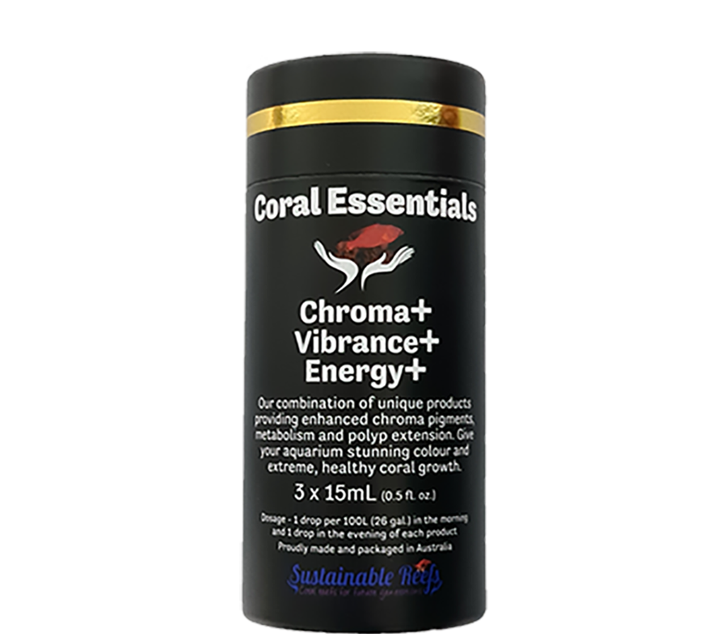 Coral Essentials Nano Black Label Chroma+, Vibrance+ and Energy+