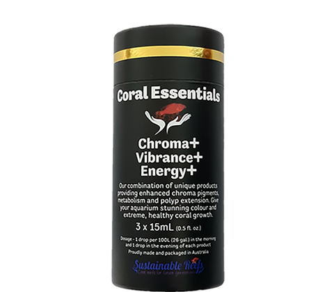 Coral Essentials Nano Black Label Chroma+, Vibrance+ and Energy+