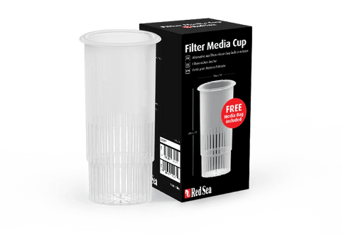 Red Sea Filter Media Cup - Apex AquaticRed Sea Filter Media Cup