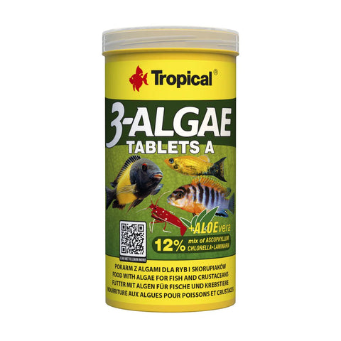 Tropical 3-Algae Tablets A - Apex AquaticTropical 3-Algae Tablets A