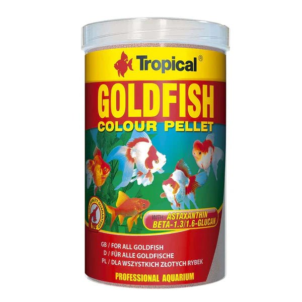 Tropical Goldfish Colour Pellet - Apex AquaticTropical Goldfish Colour Pellet