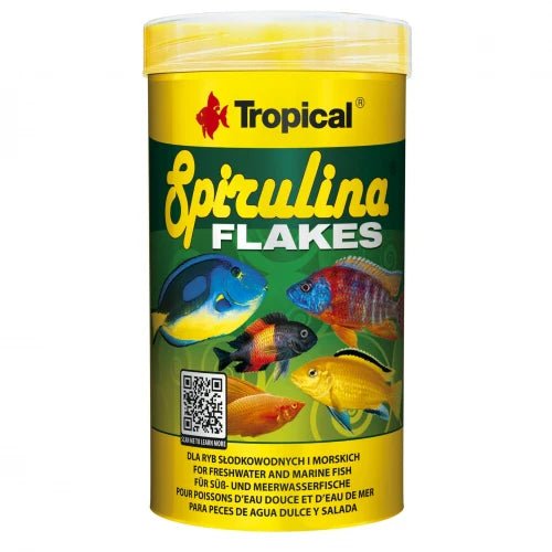 Tropical Spirulina Flakes - Apex AquaticTropical Spirulina Flakes