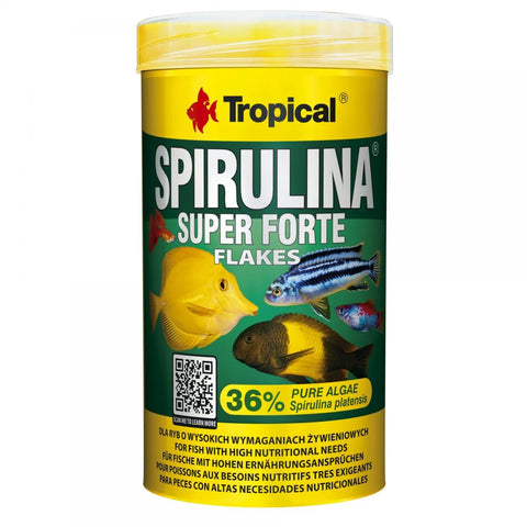 Tropical Spirulina Super Forte Flakes - Apex AquaticTropical Spirulina Super Forte Flakes
